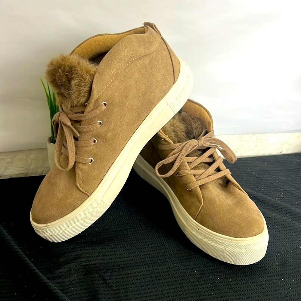 MIA Suede Leather  Booties